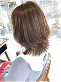 外ハネミディ