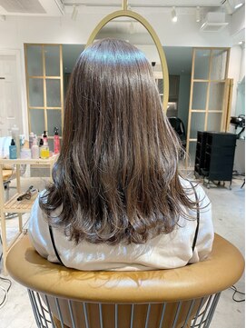 ロンド シャルム 吉祥寺(Lond charme) 【吉祥寺美容室Lond】グレーショコラベージュ韓国MIXカール