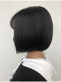 ワンレンボブスタイル