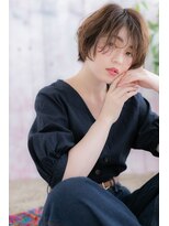 ミック 日暮里店(miq)&nbsp;外国人風フレンチカジュアルセミウェットふわふわボブa1