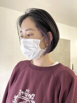 サンク 原宿 表参道(cinq)&nbsp;インナーカラーイヤリングカラーフェイスフレーミングブリーチ