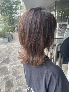 シェル 吉祥寺(shell) 大人かわいい_ミディアムウルフ