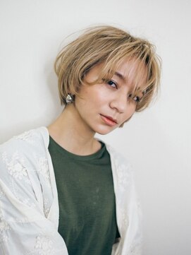 ピズムハク(PISM hak) グランマッシュボブ／ショコラベージュ/ボブルフ/ベビーバング