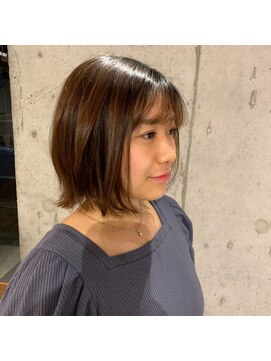 コメル(comeLe) 【colorist kina】外はねスタイル