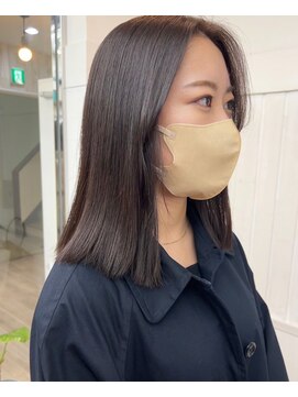 ナンバー アンフィール 渋谷(N° anfeel) 【MIHO】@sumii912 ぷつっと大人ロブ 渋谷/道玄坂