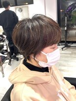 ラッキーヘア 加古川(Lucky Hair) くせ毛を活かした大人ショート【浦田】