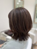 タヤ 明石ビブレ店(TAYA)&nbsp;ハイライトでオシャレを楽しむ外ハネのレイヤースタイル