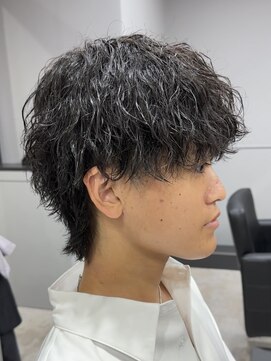 アビールブレ 新潟万代(ABEY LEVRAI) 新潟メンズパーマ　ツイストスパイラル　ウルフ