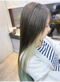 イヤリングカラー ミルクティーベージュ