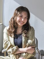 ハル 南平岸(HARU)&nbsp;愛されレイヤー / ブリーチなし透明感ベージュ / セミロング