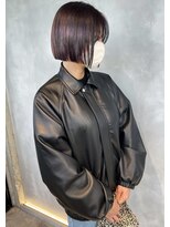 アコ(Aco)&nbsp;★ピンキーレッド系ハイライトデザイン★