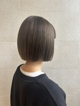 ゲン(gen.) 切りっぱなしボブ/ワンレン/グレージュ/10代20代30代