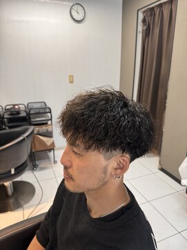 アイズ 海老名(AIZU) ツイストスパイラルパーマ メンズパーマ メンズカット 理容室