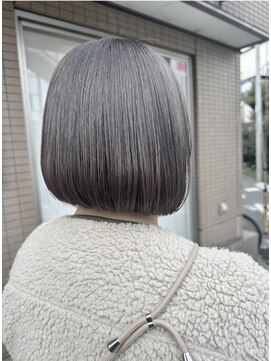 クラップス 京急富岡(CLAPS) ミルクティーベージュダブルカラーインナーカラーケアブリーチ