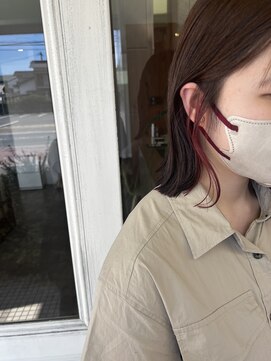 ピーブランズヘアー 大野城コモレビ(P-brandshair onojo Komorebi) イヤリングカラー