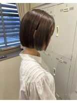 ステラバイケンジ(STELLA by KENJE)&nbsp;大人綺麗ボブ/藤沢/髪質改善縮毛矯正/ショート/脱白髪染め透明感