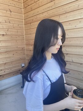 ライフイズ 磐田本店(Life is...) イヤリングカラー/ラベンダーグレージュ/透明感カラー