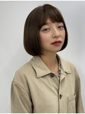 【長谷川】お洒落フラットボブ