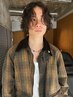 men'sカット+眉カット ￥6000 [men's/眉毛/ニュアンスパーマ/フェザーパーマ] 