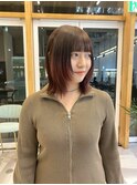 ナチャラルなウルフカット