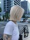 ネイビー(nvy)の写真/【北浜駅徒歩1分】ナチュラル～個性を活かしたカラーまで幅広く人気◎ハイトーンカラーもお任せください◆