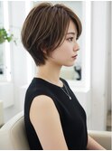 本八幡/ショート/ボブ/顔周り/前髪/白髪ぼかし/ハイライト