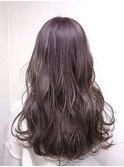 春カラー大人可愛いブリーチなしやわらかピンクグレージュ