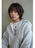 ショートレイヤー　ショートウルフ　ニュアンスパーマ