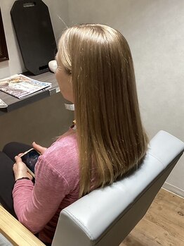 シュガー(sugar)の写真/【広島駅すぐ】うねりやエイジング毛のお悩みを解決♪毎日のお手入れを楽に、艶のある髪で若々しく…*