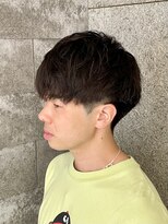 ニアウ 伊勢崎連取店(Niau)&nbsp;ツイストスパイラルパーマ王道マッシュ刈り上げツーブロック