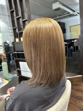 ウィズヘア パティオ店(WITH-HAIR) ミディアムストレート