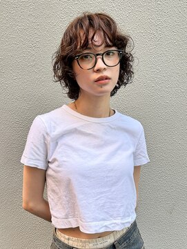 トリッカ 銀座(tricca) ショート/パーマ/無造作カール/ナチュラルスタイル