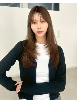 ユーフォリア 青山(Euphoria) 30代40代ブリーチカラー◎オリーブアッシュ秋カラ冬カラー