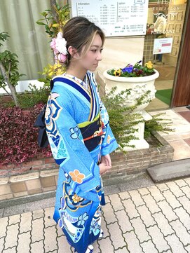 ファーレンピュアスウィート(fahren-pure-suite) 振袖着付けメイクヘアアレンジシニヨン