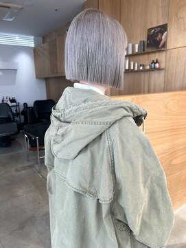 パークホワイト 代官山(PARK White) ボブウルフハッシュカットケアブリーチ小顔カット