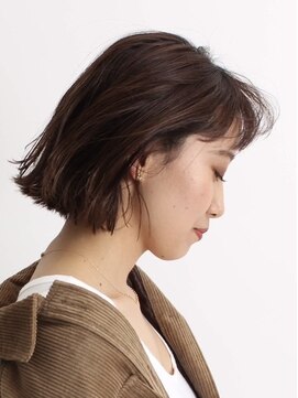 キリ 逗子(kiri) 逗子葉山シースルーバングミニボブショートカットショートボブk5