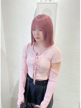 ミュー(Mu) ピンクベージュ　くすみピンク