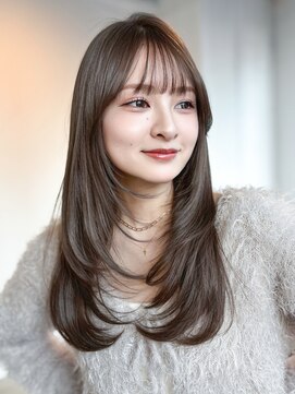 アルバム 渋谷パルコ(ALBUM) イメチェン韓国ヘアロング顔周りレイヤー_F21520