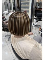 ヘアアンドビューティー クアトロ 戸祭店(QUATRO) 白髪ぼかし