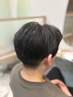 《メンズカット》カット+水素シャンプー+眉カット