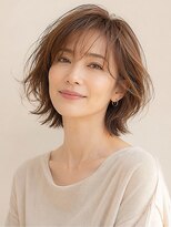 ボンドヘアー(Bond Hair) 白髪染め/グレイカラー/ショート/ショートミディ/くびれレイヤー