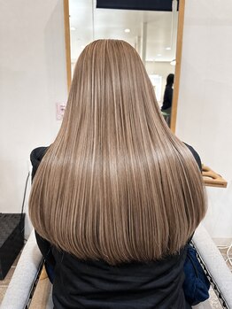 アンカーウェリナ(ANCHOR welina)の写真/トレンド感×上質感を叶えるハイトーンカラーが得意☆ 【ブリーチ/ダブルカラー/インナーカラー】