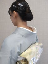 サロン ド オリーブ タイトシニヨン/結婚式/着付け/ヘアセット
