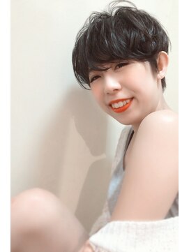 ラウンジ モリオ イケブクロ(Lounge MORIO Ikebukuro) 【morio池袋】黒髪マッシュショート2