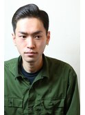 清潔感◎◎できる男の七三ビジネスバーバースタイル