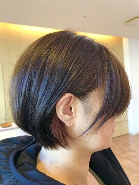 エメ バイ ヘアーポケット(aimer by hair pocket) *+aimerが叶える...ショートインナーカラー*
