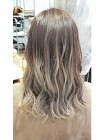 ノル(nol.)&nbsp;ふんわりバレイヤージュ☆Nドットカラーは圧倒的透明感☆