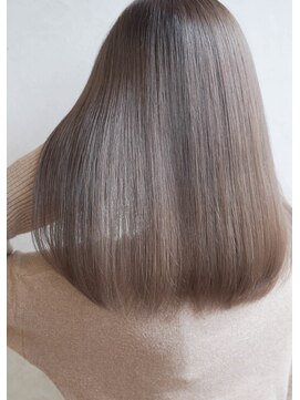 ヘアーラウンジ ハピル(Hair lounge Hapir) 【髪質改善】M３Dカラートリートメント×ミントベージュ