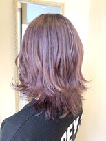 ニフティ(NIFTY)&nbsp;パープルベージュウルフ/透明感/熊本/上通