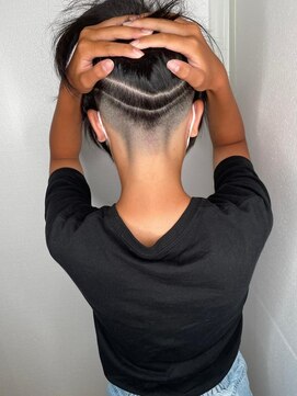 ヘアメイク ミチ 富田店(HAIRMAKE MICHI) 【MICHI 富田店　古作蓮】スキンフェード